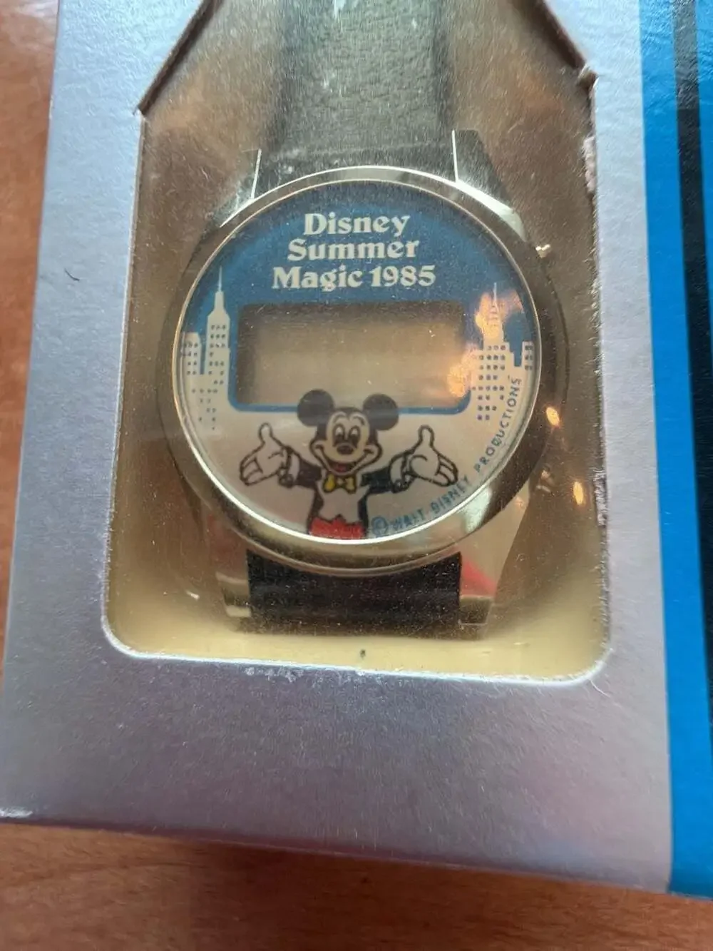 Disney Imagineer Summer Magic 1985 Mickey Mouse Digital Watch